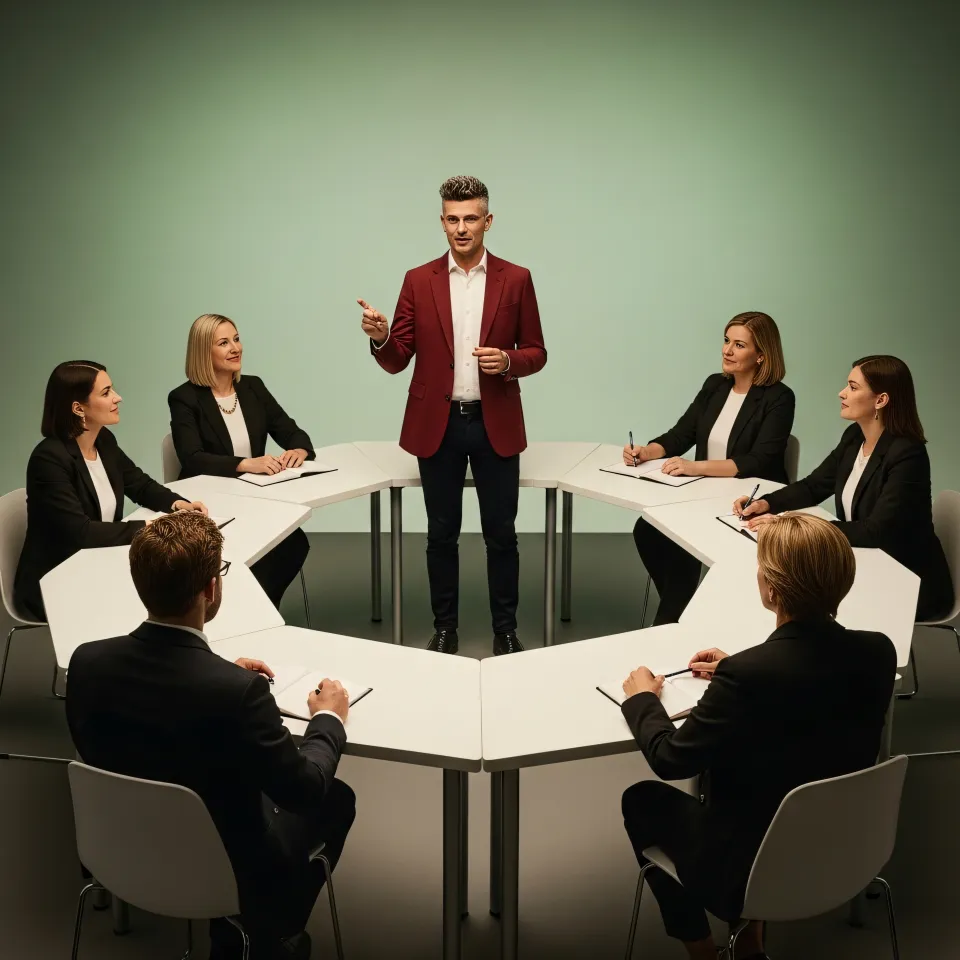 Reunião consultiva e análise startup